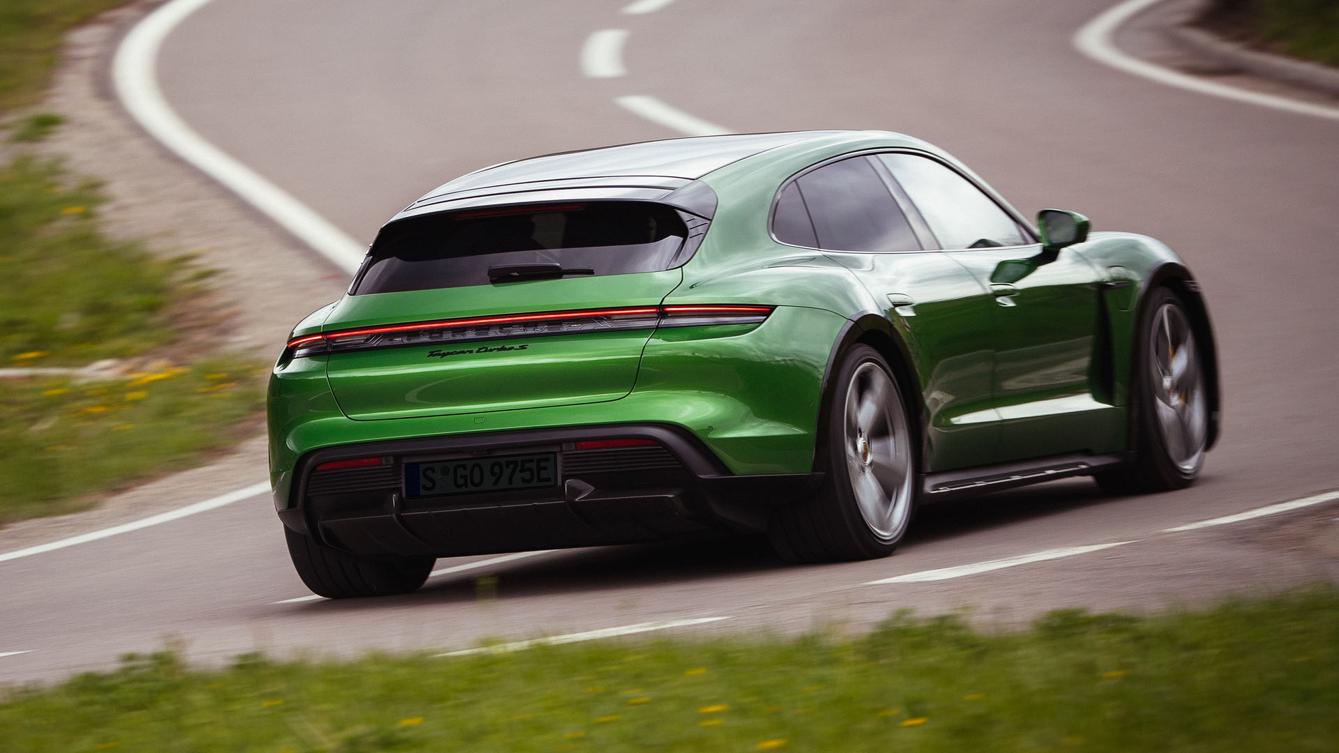 Porsche Taycan Gran Turismo Green Car Journal