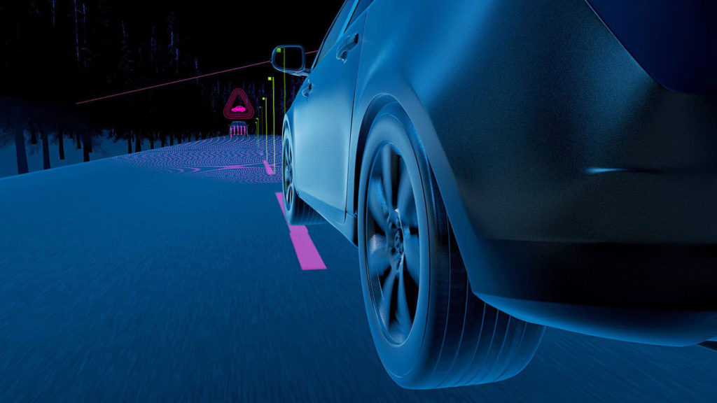 Lane mitigation systems warns of straying from your traffic lane.