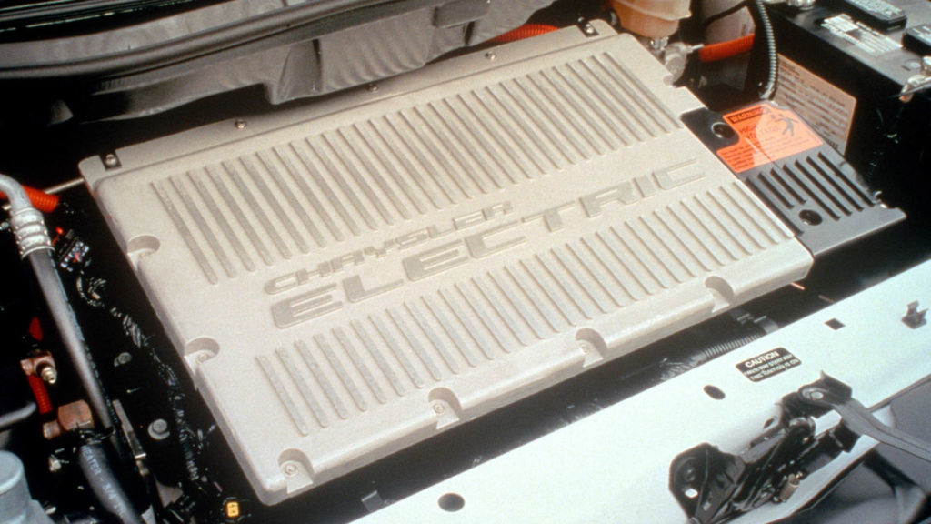 Battery powered powerplant for Chrysler's electric minivans.
